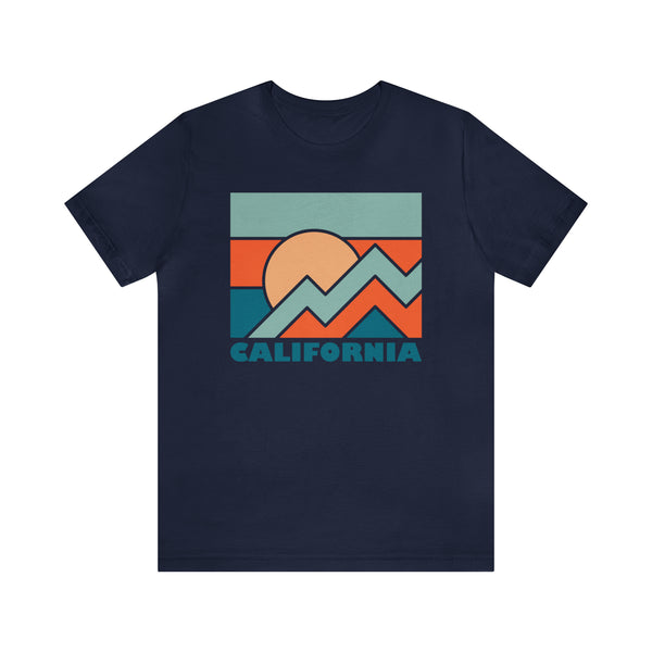 California T-Shirt - Retro Unisex California Shirt