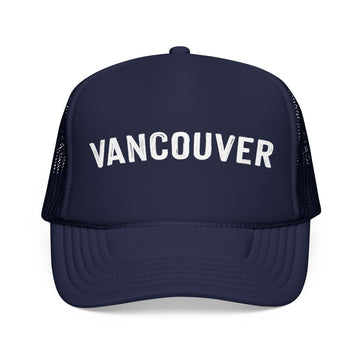 Buy dark-navy Vancouver, Canada Trucker Hat - Vancouver Cap