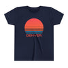 Denver, Colorado Youth Shirt - Retro 80s Denver Kid's T-Shirt