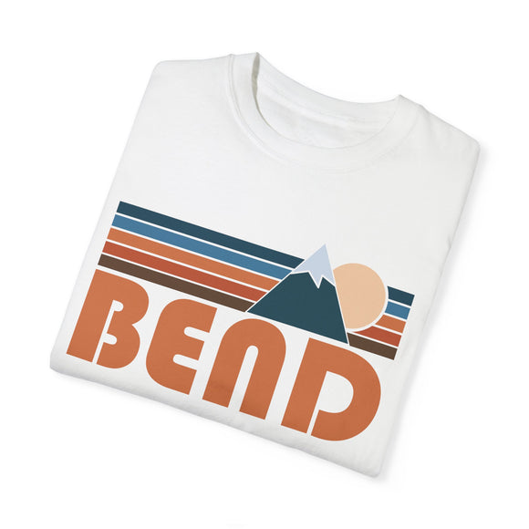 Bend, Oregon Graphic Tee, Comfort Colors Retro Unisex Bend T shirt, Mountain Adventure Shirt