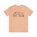 Ski Bum T-Shirt - Retro Unisex Ski Bum Shirt-8