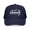 Kids Rocky Mountains Trucker Hat Idaho - Youth Snapback Cap