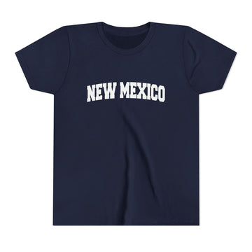Buy navy New Mexico Youth Graphic Tee - Kids T Shirt