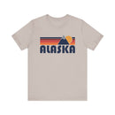 Retro Alaska T-shirt, Mountain Tee, Vintage Alaska Unisex Jersey Shirt, Outdoor Hiking Apparel-5
