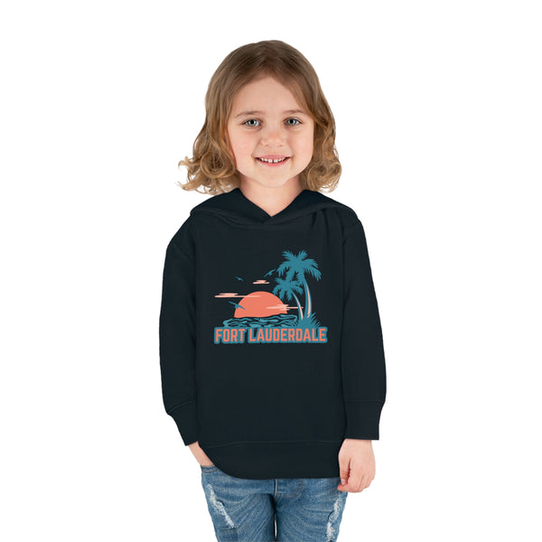 Fort Lauderdale, Florida Toddler Hoodie - Unisex Fort Lauderdale Toddler Sweatshirt