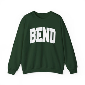 Buy forest-green Bend, Oregon Sweatshirt - Unisex Graphic Crewneck