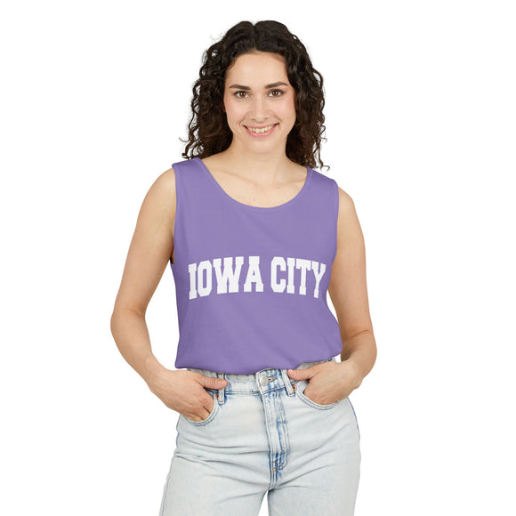 Iowa City, Iowa Tank Top Unisex | Comfort Colors - 100% Cotton