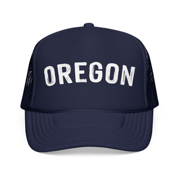 Buy dark-navy Oregon Trucker Hat - Oregon Cap