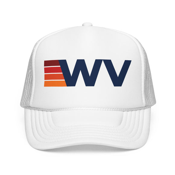 West Virginia Trucker Hat - WV Abbr retro cap