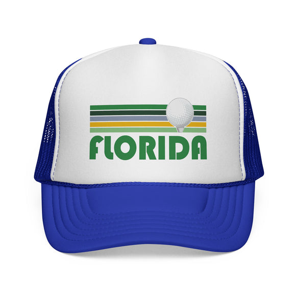 Florida Retro Golf Trucker Hat