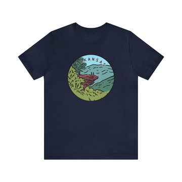 Buy navy Arkansas T-Shirt - Unisex Arkansas Shirt