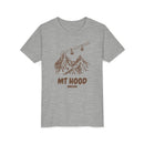 Mt Hood, Oregon Youth T-Shirt — Vintage Gondola Ski Mountain Tee-3
