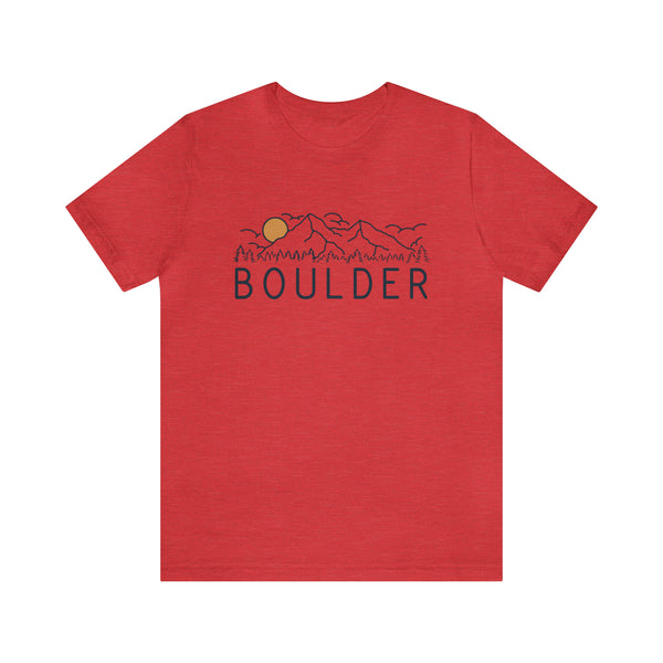 Boulder, Colorado T-Shirt - Retro Unisex Boulder Shirt