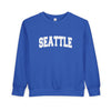 Seattle, Washington Sweatshirt - Seattle Toddler Crewneck Sweatshirt