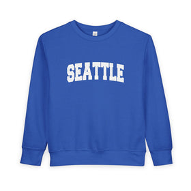 Seattle, Washington Sweatshirt - Seattle Toddler Crewneck Sweatshirt