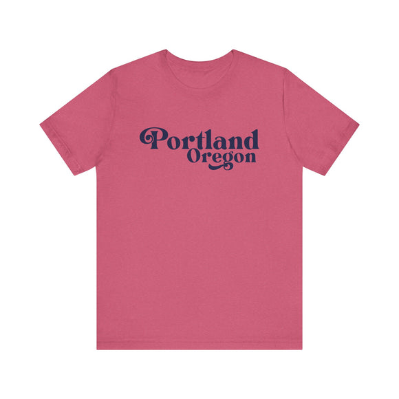 Portland, Oregon Graphic Tee, Casual T-Shirt, Vintage Style Shirt