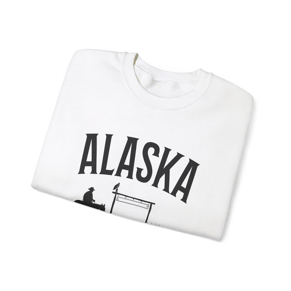 Alaska Sweatshirt - Mountain Cowboy Graphic Crewneck