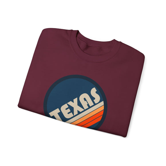 Texas Sweatshirt - Retro Graphic Crewneck