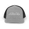 Nebraska Snapback Trucker Cap - Embroidered Nebraska Hat