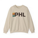 Philadelphia, Pennsylvania PHL Retro Stripe Sweatshirt-2