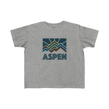 Aspen, Colorado Toddler T-Shirt - Toddler Aspen Shirt - 0