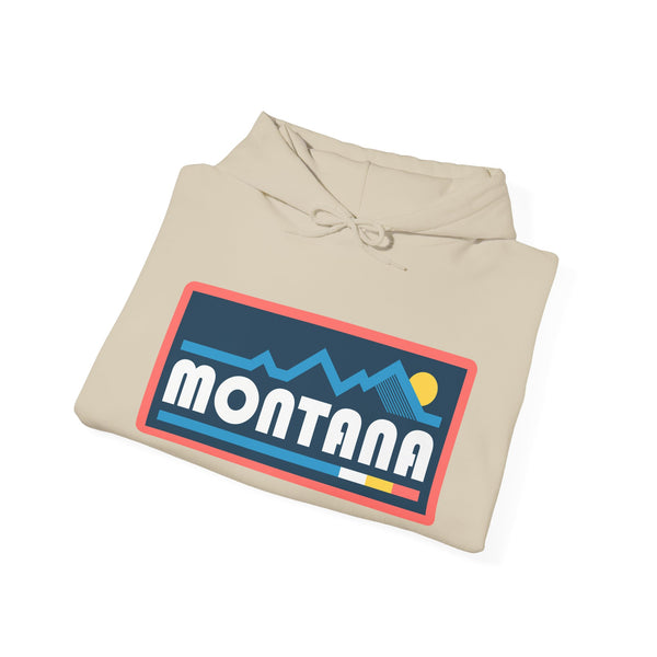 Montana Hoodie - Sun Unisex Montana Hoodie Graphic Sweatshirt
