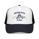 Crested Butte, Colorado Ski Babe Trucker Hat — Foam Mesh Cap-4