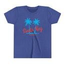 Siesta Key, Florida Youth Shirt - Retro Palm Tree Siesta Key Kid's T-Shirt-6