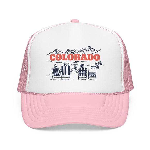 Colorado Après-ski Trucker Hat — Foam Mesh Cap