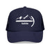 Kids Salida, Colorado Trucker Hat Foam Boulder - Youth Cap on white background