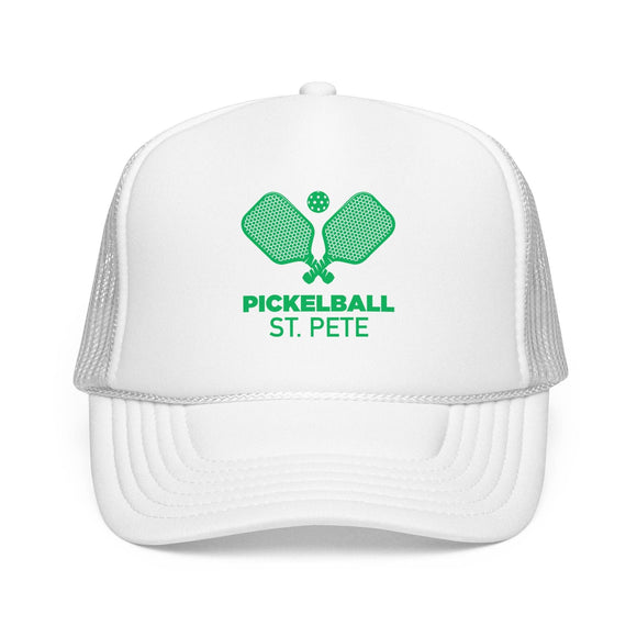 Kids St. Pete, Florida Pickleball Trucker Hat - Youth Cap