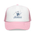 Kids Steamboat, Colorado Snow Ski Trucker Hat - Youth Cap on white background