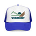 Kids Vermont Trucker Hat Mountain - Youth Snapback Cap