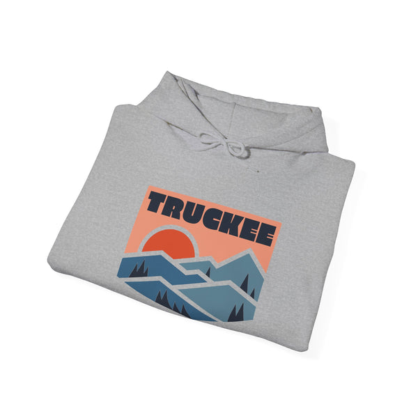 Truckee, California Hoodie - Unisex Mountain Truckee Hoodie Graphic Sweatshirt