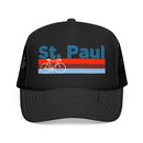 St. Paul, Minnesota Trucker Hat - Foam St. Paul Bike Cap-2