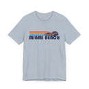 Miami Beach, Florida T Shirt - Retro Jetski PWC Graphic Tee-16