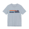 Miami Beach, Florida T Shirt - Retro Jetski PWC Graphic Tee
