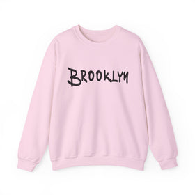 Buy light-pink Brooklyn, New York Sweatshirt - Graffiti Crewneck