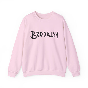 Buy light-pink Brooklyn, New York Sweatshirt - Graffiti Crewneck