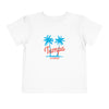 Tampa, Florida Toddler T-Shirt - Retro Palm Tree Toddler Tampa Shirt