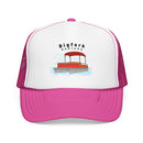 Bigfork, Montana Trucker Hat - Pontoon Boat-3