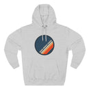 Premium Anna Maria Island, Florida Retro Circle Hoodie — Vintage 70s Striped Logo Pullover-3