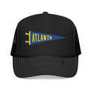 Atlanta, Georgia Pennant Trucker Hat — Retro Flag Foam Cap-2