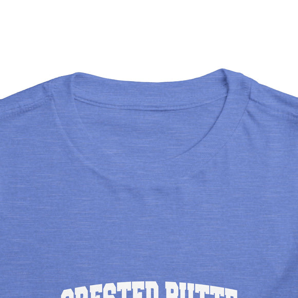 Crested Butte, Colorado Toddler Graphic Tee - Kids Crested Butte Vacation T-Shirt