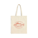 Green Lake, Wisconsin Fishing Canvas Tote Bag - 15" x 16"-1