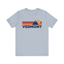 Retro Vermont T-shirt, Mountain Tee, Vintage Vermont Unisex Jersey Shirt, Outdoor Hiking Apparel-6