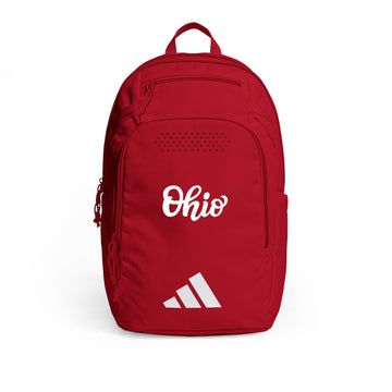 Buy team-power-red-white Ohio Backpack - Adidas Defender 5 Embroidered Bag