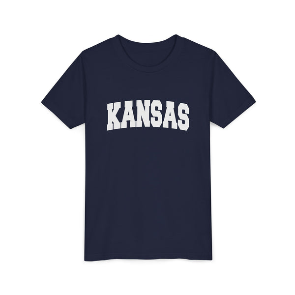 Kansas Youth Graphic Tee - Kids T Shirt