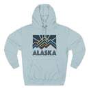 Premium Alaska Hoodie - Retro Mountain Unisex Sweatshirt-4