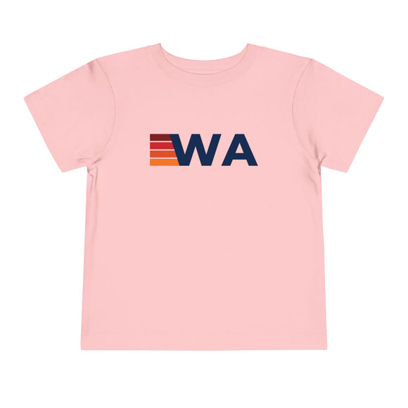 Washington Toddler Tee - Retro WA T-Shirt